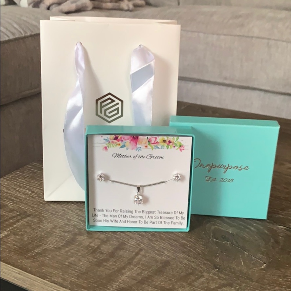 One Purpose Mother of the Groom Gift Necklace!